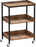 ASTARTH Kitchen Microwave Cart, 3 Tier Rolling Utility Cart on Wheels Coffee by WelcometoASTARTHHome