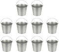 Small Metal Buckets, Mini Buckets by YELARXI