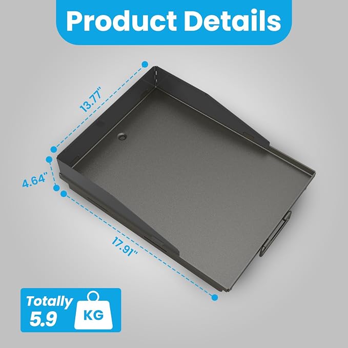 17.92" x 13.77” Flat Top Griddle - Image 4