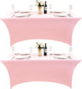 2-Pack 6ft Spandex Table Covers by Unknown