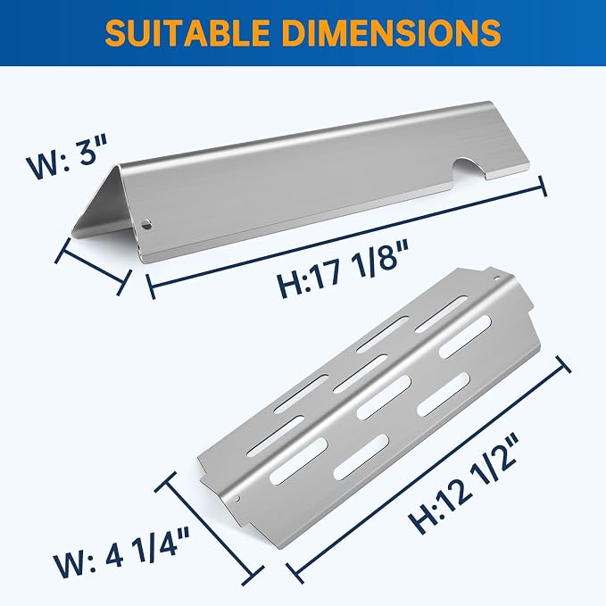 Stainless Steel Grill Flavorizer Bar BBQ Gas Grill Replacement Parts - Image 2