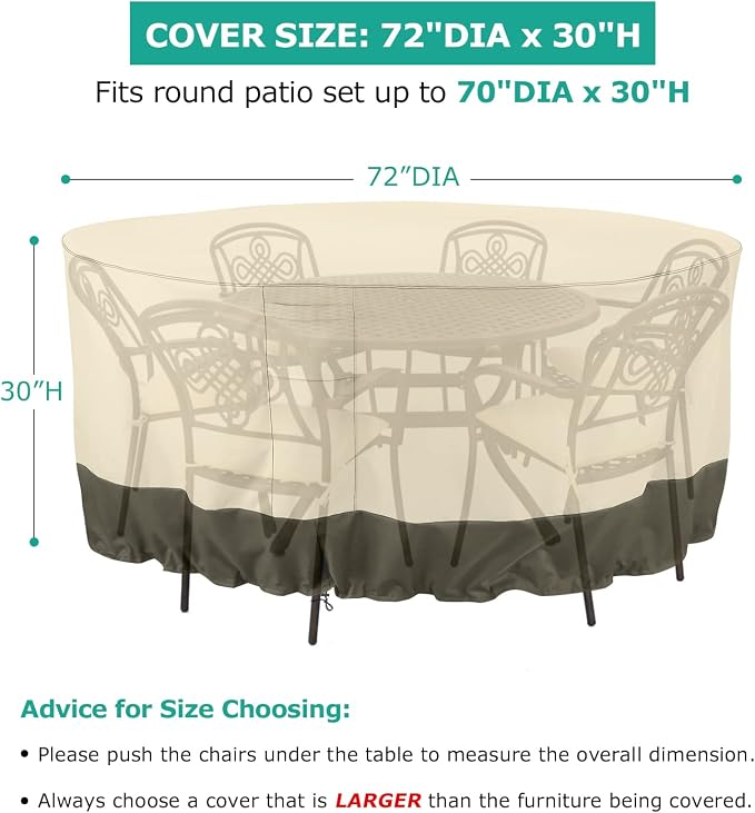 SunPatio Waterproof Outdoor Furniture Covers - Image 2