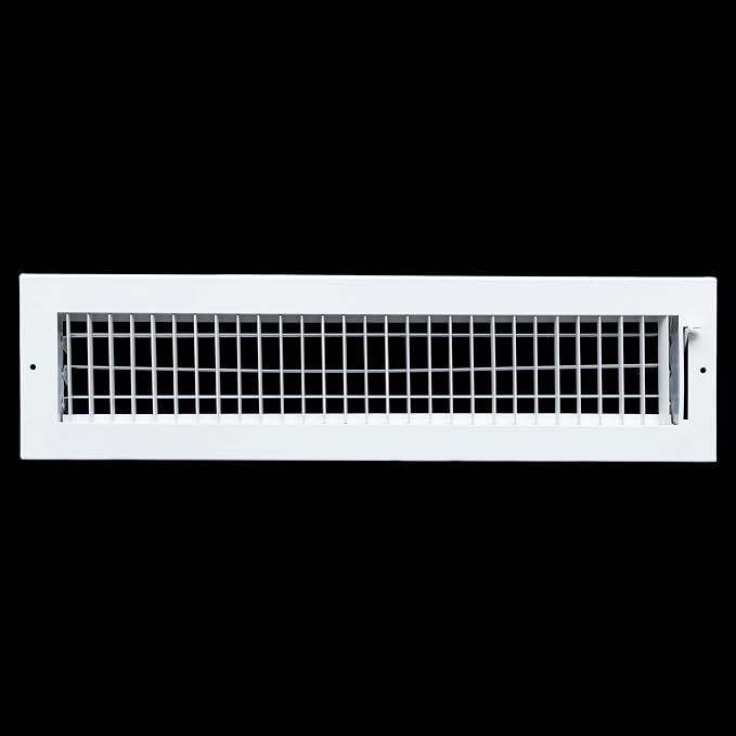 Fits 20x4 Duct Opening Steel Adjustable Air Supply Grille by Handua | Register - Image 3
