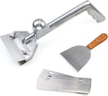 Grill Scrapers, Heavy Duty Casting Aluminum Commercial Griddle Scraper by SHANGPEIXUAN