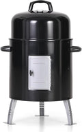Captiva Designs 17-Inch Outdoor Vertical Smoker, Wood Chunks Smoker by CaptivaDesigns