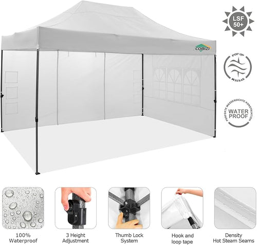 COBIZI 10x15 Pop up Canopy Tent 10x15 Canopy - Image 2