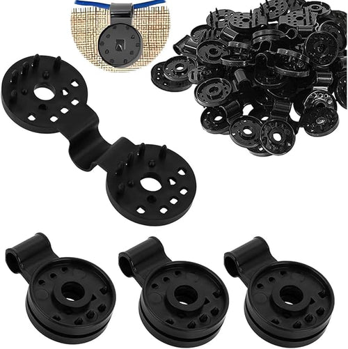 150 PCS Shade Cloth Heavy Duty Lock Grip, Shade Cloth Plastic Clips, Windproof by AIIONP