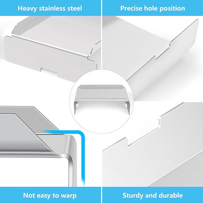 Stainless Steel Grill Heat Baffle Diffuser Replacement - Image 5