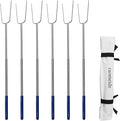 32" Heavy Duty Hot Dog Roasting Sticks by RAOMEIDE