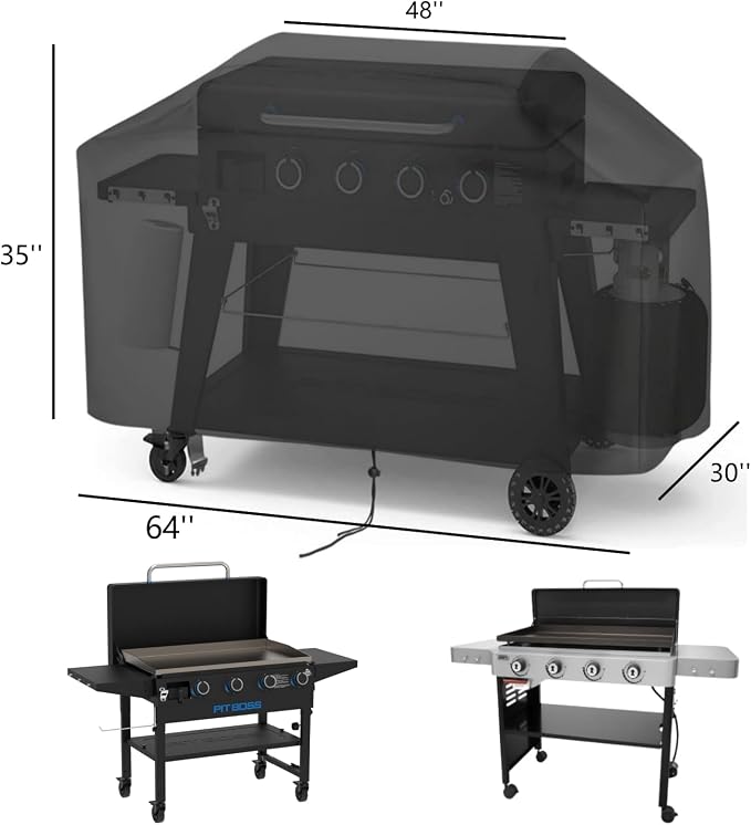 Heavy Duty Griddle Cover for Pit Boss 4-Burner Ultimate Griddle, Waterproof - Image 4