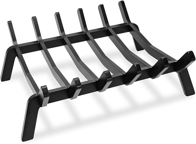 Fireplace Grate 17in Heavy Duty, Small Fire Grate - Image 7
