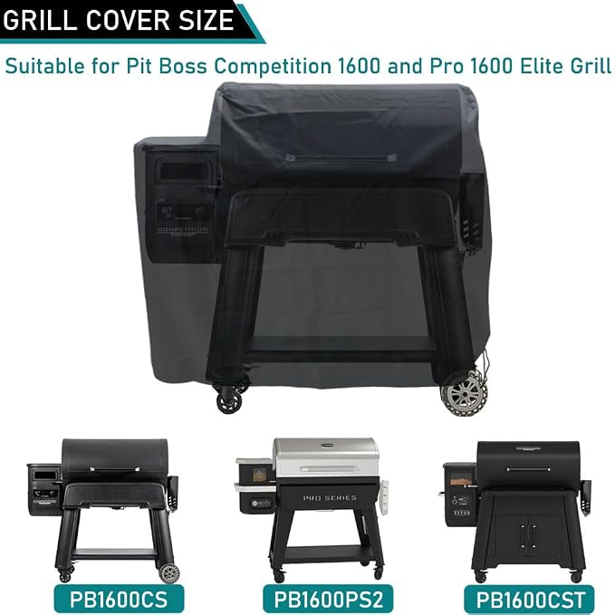 ZJYWSCH Grill Cover for Pit Boss Competition Series 1600 PB1600CS PB1600CS2 - Image 2