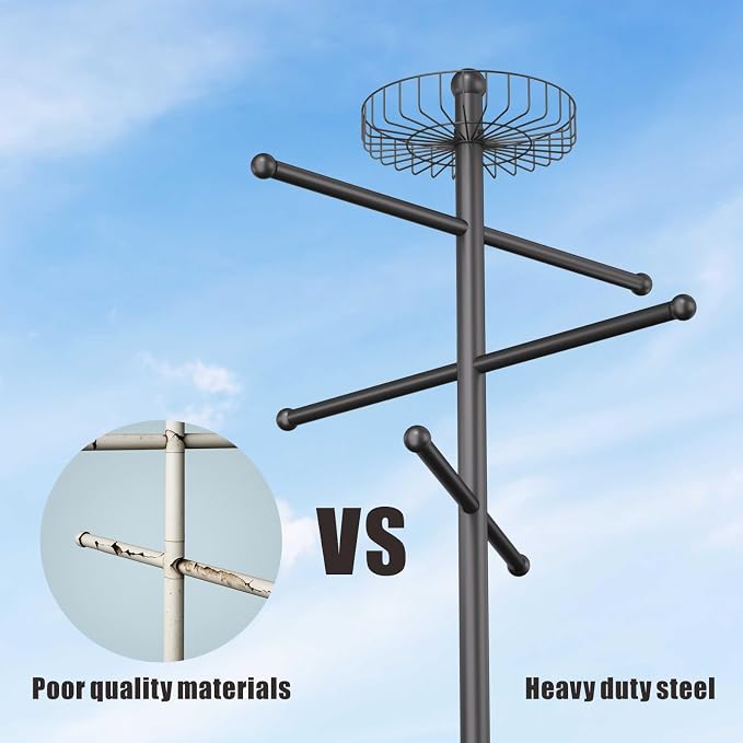 Weighted Pool Towel Rack Outdoor 20 lbs, Removable Pool Towel Holder, Towel Tree - Image 6