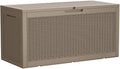 Devoko 95 Gallon Deck Box Large Resin Outdoor Storage Box, Waterproof and UV by DEVOKO