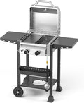 Propane Gas BBQ Grill 2-Burner Barbecue Grills by Electactic