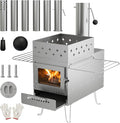 Sauna Hot Tent Stove, Portable Wood Burning Stove by Gsskny