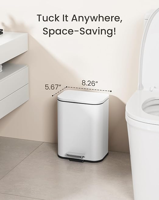 Cesun Small Bathroom Trash Can - Image 7