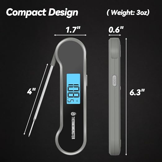 0.5 Sec Instant Read Meat Thermometer Digital - Image 6