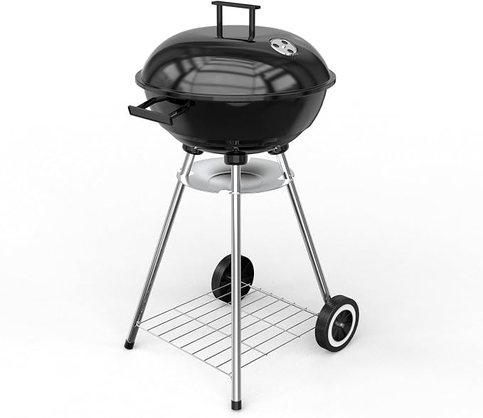 18 Inch Portable Charcoal Grill, Heavy Duty Kettle BBQ Smoker by Unknown