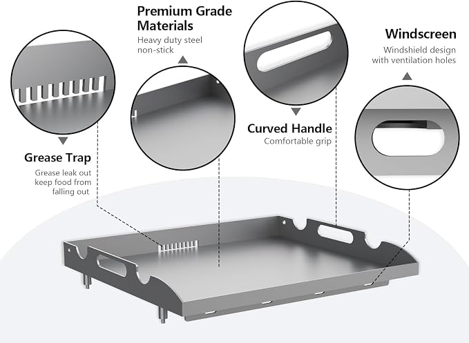 Flat Top Tabletop Griddle Replacement Top - Image 2