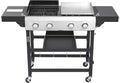 2-Burner Hybrid Grill with Flat Top, 38200 BTU by CubisVeta