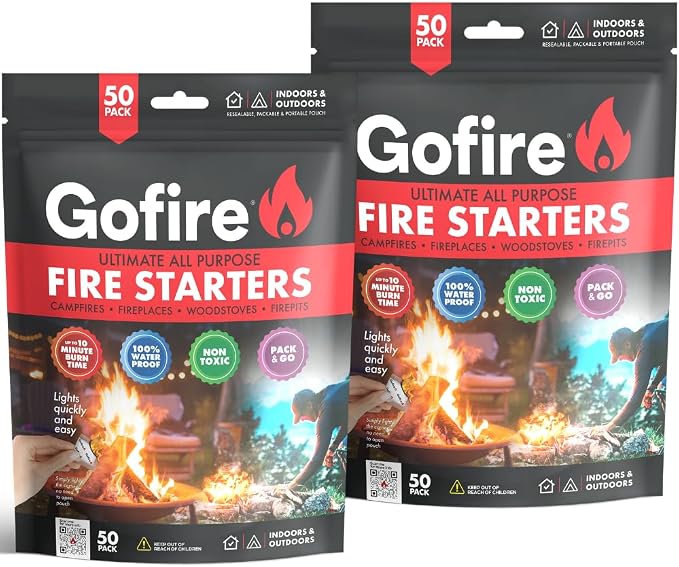 GOFIRE: Ultimate All Purpose Fire Starter- Non-Toxic, Earth-Friendly, by Gofire