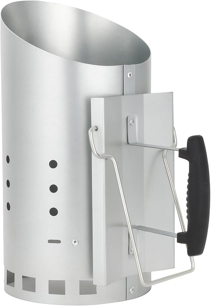 Charcoal Chimney Starter with 24 Pcs Natural Fire Starters, Heavy Duty - Image 7