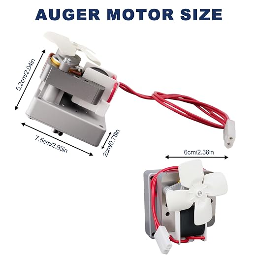 2.0 RPM Auger Motor Replacement Parts, Upgraded Barbecue Auger Motor - Image 4