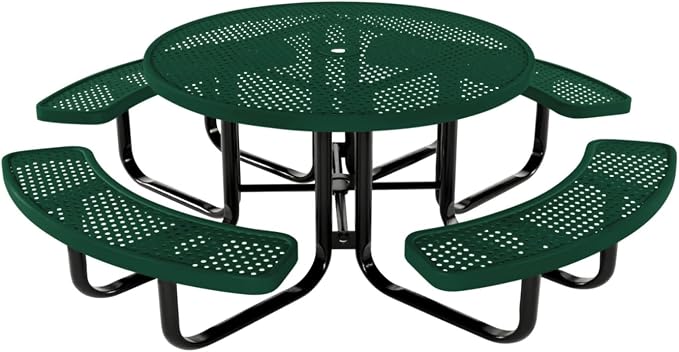 COATEDOUTDOORFURNITURE Heavy-Duty Portable Outdoor Kids Table by CoatedOutdoorFurniture