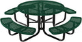 COATEDOUTDOORFURNITURE Heavy-Duty Portable Outdoor Kids Table by CoatedOutdoorFurniture