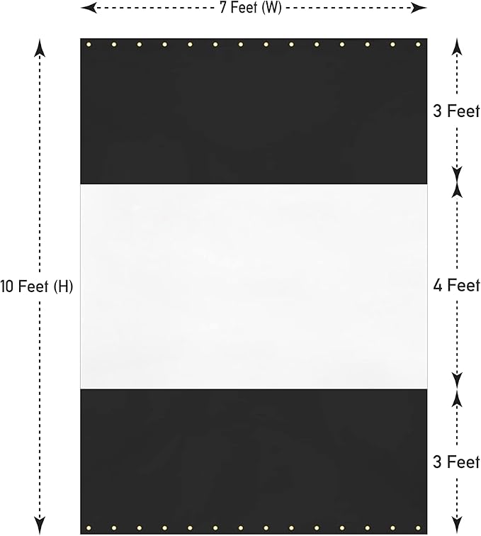 Covers & all Outdoor Clear Panel Curtain, 12 oz Vinyl Outdor Curtains - Image 2