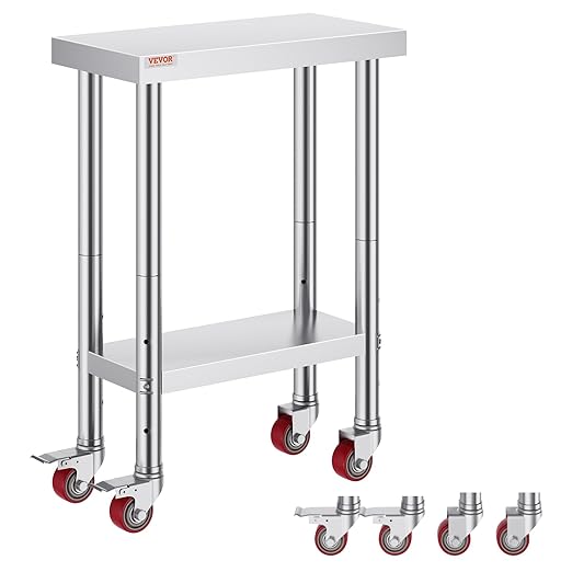 Vevor Stainless Steel Work Table by VEVOR