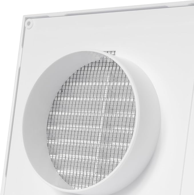 White 4" Inch Ventilation Grille - Image 5