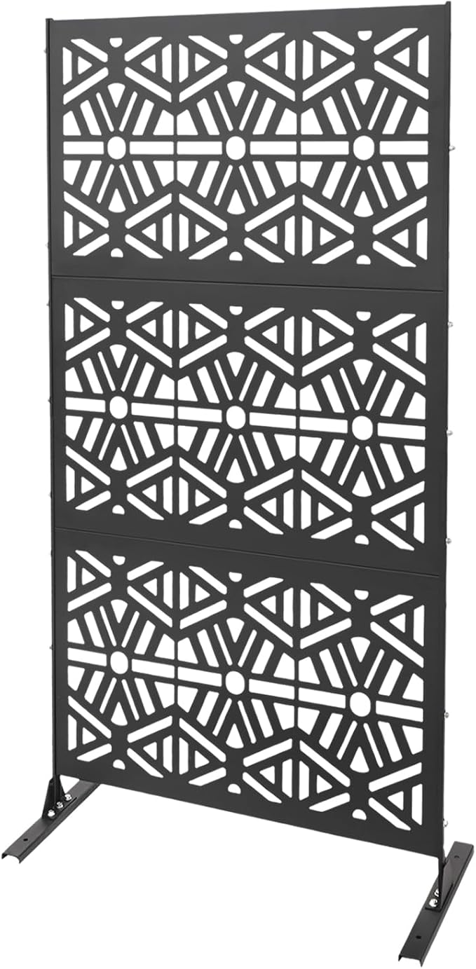 75" H×35" W Decorative Outdoor Privacy Screen - Image 8