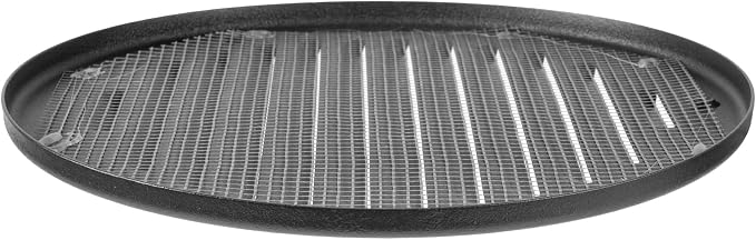 Round Ventilation Grille / 6'' Inch Inside Measurement/Black Metal Air Vent - Image 6