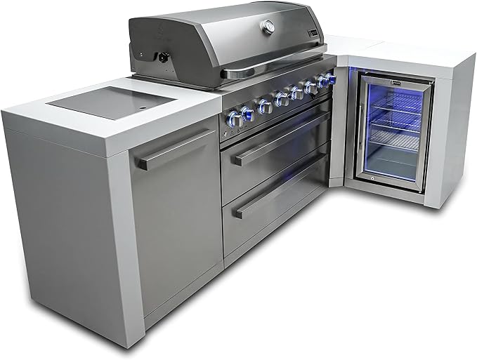 Mont Alpi MAi805-D90FC 44-inch 6-Burner 115000 BTU 90 Degree Corner Deluxe - Image 5