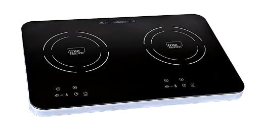 TI-2C 23 inch Portable Dual Induction Glass-Ceramic Cooktop, UL1026 Certified by TrueInductionCooktopsBoilwaterin90seconds