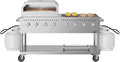 60 in. 8-Burner Commercial Outdoor Propane Gas Grill by KoolMore
