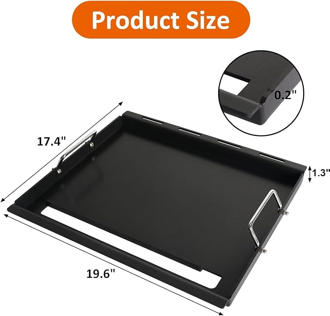Full-Size Griddle Inserts with Handles - Image 2