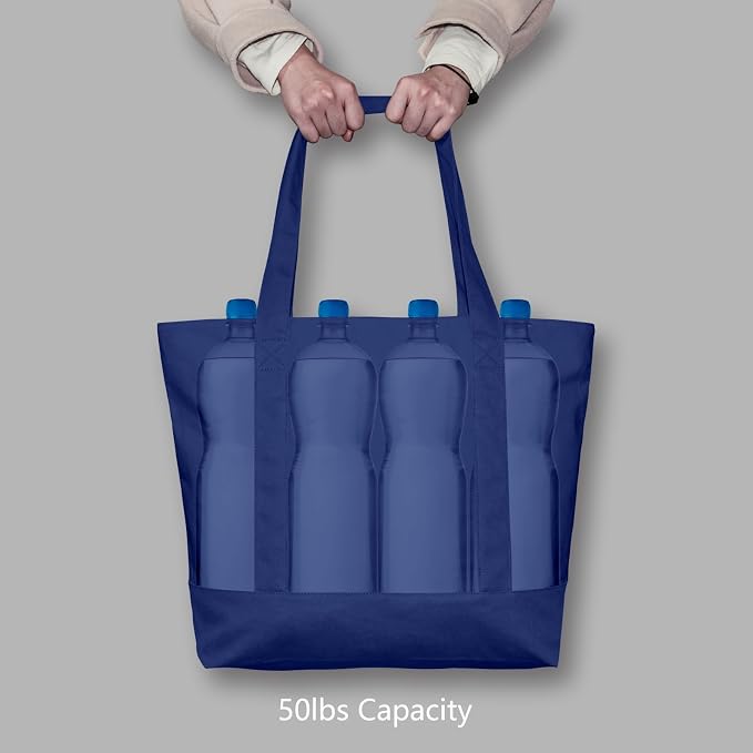 TOPDesign 30-Pack Canvas Tote Bags - Image 6