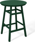 Costaelm Patio Bistro Table, Outdoor Bistro Dining Pub Table by Costaelm