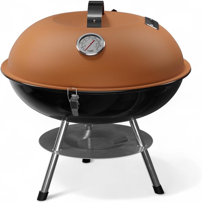 GasOne CG-14T – 14-inch Portable Barbecue Grill by GasOne