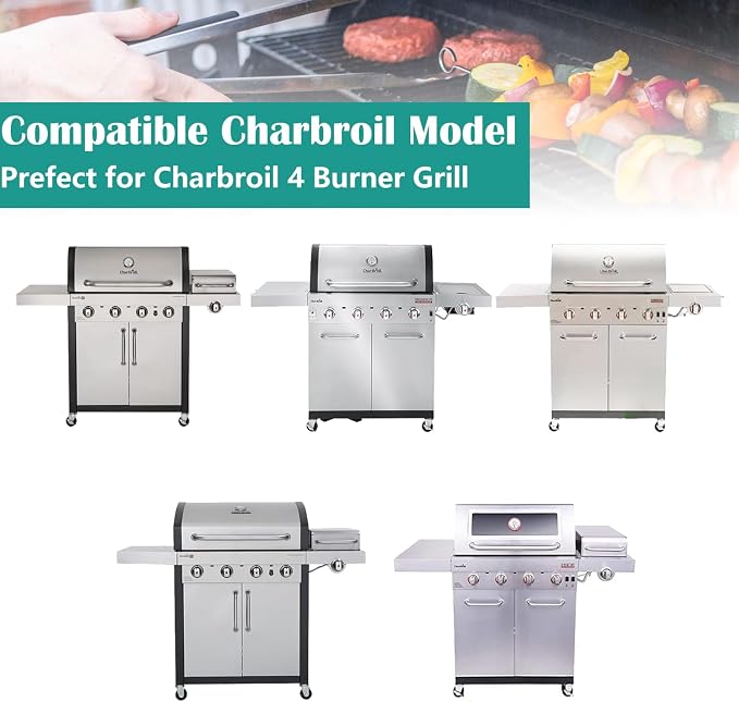 Cast Iron Grill Grates and Stainless Steel Emitter Plates - Image 5