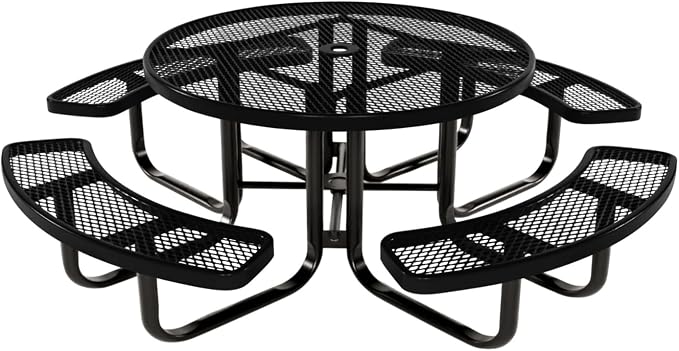 COATEDOUTDOORFURNITURE Heavy-Duty Portable Outdoor Kids Table by CoatedOutdoorFurniture