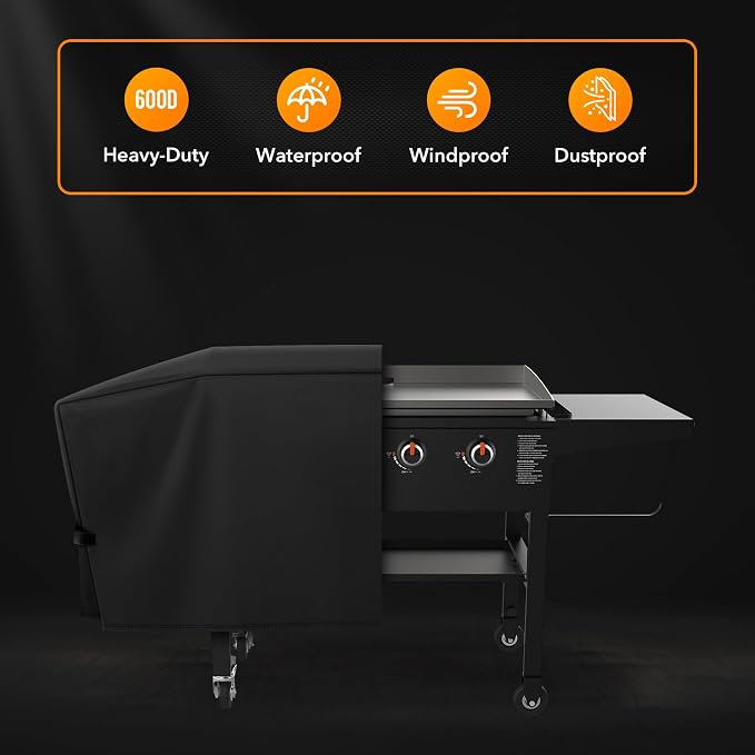 ZBXFCSH Outdoor Grill Griddle Cover fits - Image 3