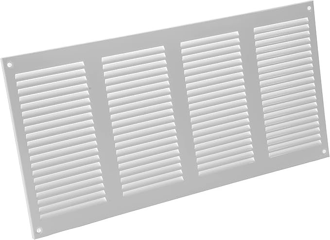 Vent Systems 16" x 8" Inch White Metal Air Vent Cover - Image 8