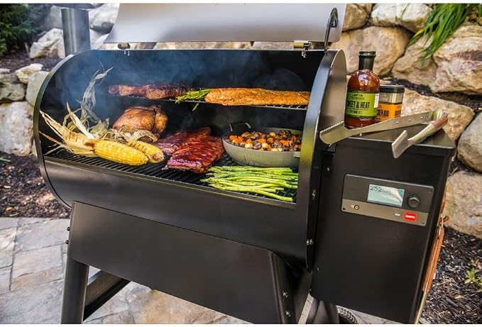 Traeger Grills Pro 780 Wood Pellet Smoker Grill, 6-in-1 BBQ Pellet Grill Combo - Image 2