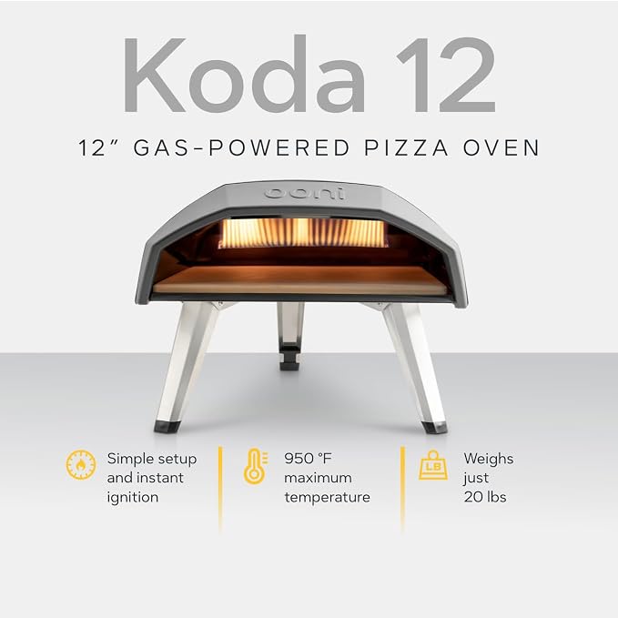 Ooni Koda 12 Portable Gas Pizza Oven Bundle - Image 2