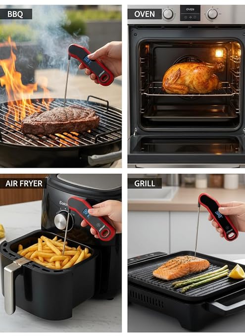 0.5 Sec Instant Read Meat Thermometer Digital - Image 4