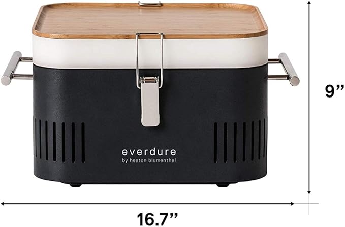 Everdure CUBE Portable Charcoal Grill, Tabletop BBQ, Perfect Tailgate, or - Image 10